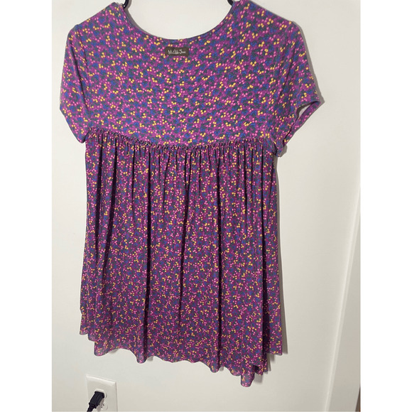 Matilda Jane Walking On a Cloud Top S Bloomcore KidCore Short Sleeve - Picture 5 of 6